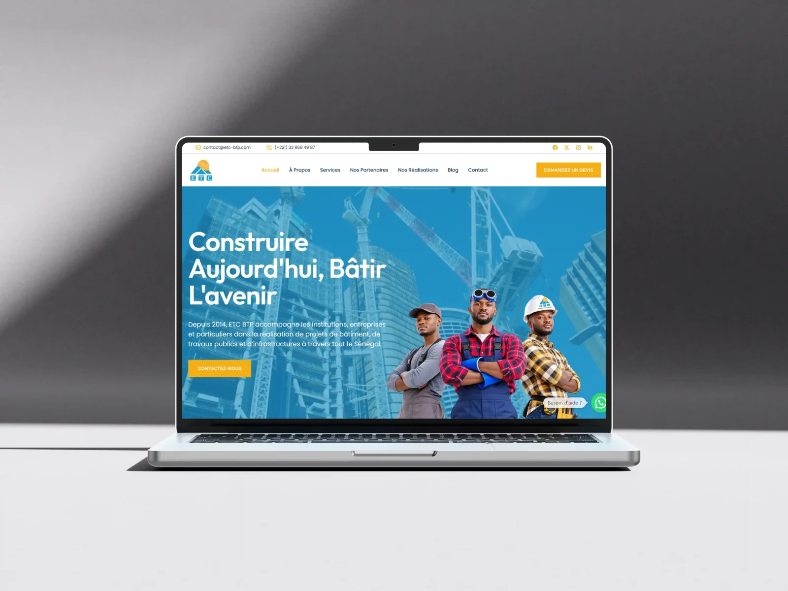 Projet ETC BTP — image web 1