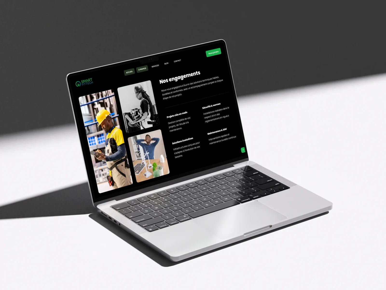 Projet SMART FITTECH — image web 2